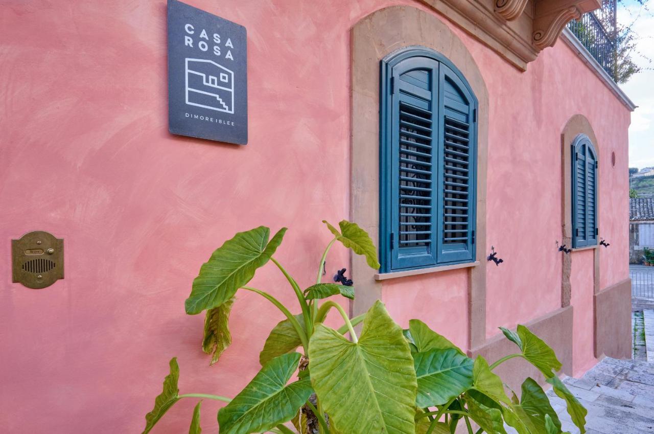 Casa Rosa Lägenhet Ragusa Exteriör bild