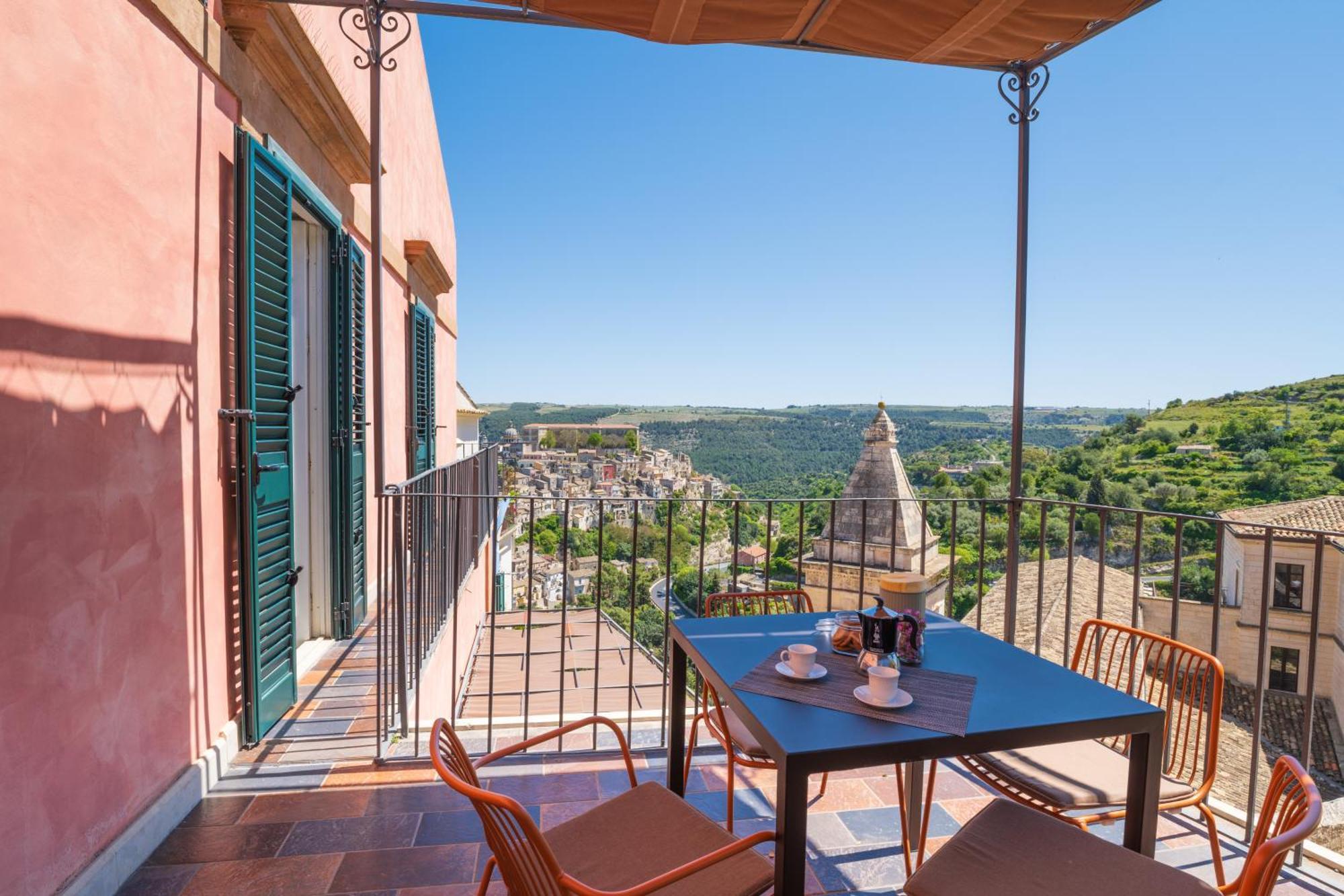 Casa Rosa Lägenhet Ragusa Exteriör bild